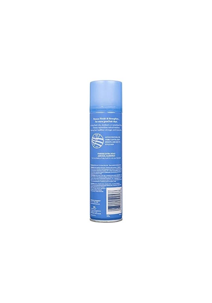 Finesse Extra Hold Unscented Aerosol Hairspray - 7 oz - Image 4